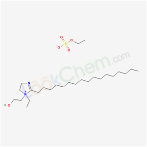 1H-Imidazolium,1-ethyl-2-(heptadecenyl)-4,- 5-dihydro-1-(2-hydroxyethyl)-,ethyl sulfate (salt)