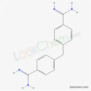 Molecular Structure of 63690-09-5 (4,4'-Methylenebis(benzamidine))