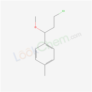 6658-59-9,1-(3-chloro-1-methoxy-propyl)-4-methyl-benzene,