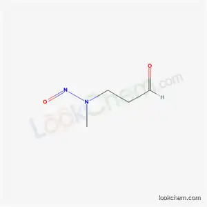 Molecular Structure of 85502-23-4 (3-methylnitrosaminopropionaldehyde)