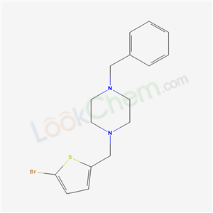 1-Benzyl-4-[(5-bromo-2-thienyl)methyl]piperazine