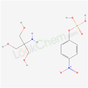 p-Nitrophenyl dihydrogen phosphate, compound with 2-amino-2-(hydroxymethyl)propane-1,3-diol (1:1)