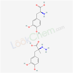 (2S)-3-(3,4-Dihydroxyphenyl)-2-hydrazino-2-methylpropanoic acid - 3-hydroxy-L-tyrosine (1:1)