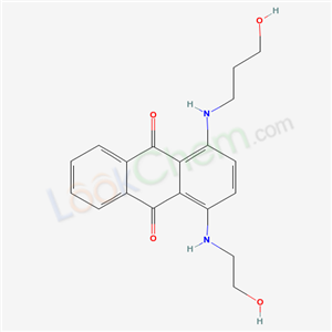 9,10-Anthracenedione, 1-((2-hydroxyethyl)amino)-4-((3-hydroxypropyl)amino)-