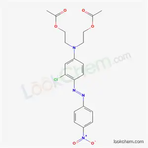 Molecular Structure of 67923-44-8 (2,2'-[[3-chloro-4-[(4-nitrophenyl)azo]phenyl]imino]bisethyl diacetate)