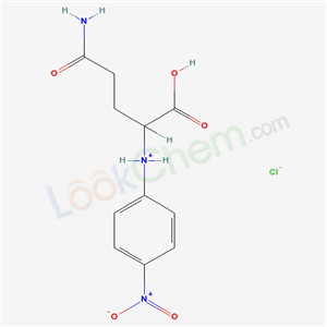 N-(4-Amino-1-carboxy-4-oxobutyl)-4-nitroanilinium chloride