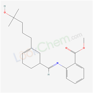 Methyl 2-(((3-(4-hydroxy-4-methylpentyl)-3-cyclohexen-1-yl)methylene)amino)benzoate