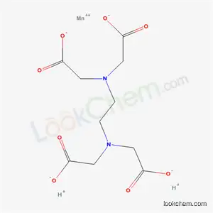 Molecular Structure of 55448-20-9 (dihydrogen [[N,N'-ethylenebis[N-(carboxymethyl)glycinato]](4-)-N,N',O,O',ON,ON']manganate(2-))