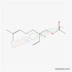 Molecular Structure of 68412-04-4 (1,6-Octadiene, 7-methyl-3-methylene-, acetylated)