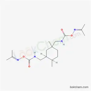 Molecular Structure of 68425-98-9 (acetone O-[[[[5-[[(isopropylideneamino)oxy]carbonyl]amino]-1,3,3-trimethylcyclohexyl]methyl]carbamoyl]oxime)