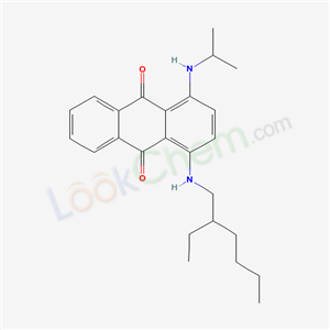 68443-64-1,1-[(2-Ethylhexyl)amino]-4-[(1-methylethyl)amino]-9,10-anthracenedione,