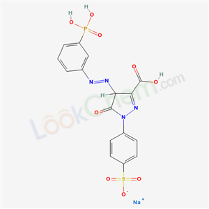 68133-29-9,sodium trihydrogen 4,5-dihydro-5-oxo-4-[(3-phosphonatophenyl)azo]-1-(4-sulphonatophenyl)-1H-pyrazole-3-carboxylate,