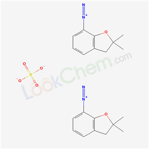 2,2-dimethyl-3H-benzofuran-7-diazonium sulfate