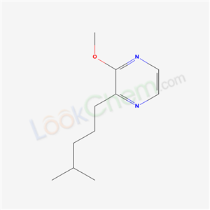 68844-95-1,2-methoxy-3-(4-methylpentyl)pyrazine,Pyrazine,2-(4-methylpentyl)-3-methoxy;Pyrazine,2-methoxy-3-(4-methylpentyl);Pyrazine,2-isohexyl-3-methoxy;t6n dnj bo1 c3y1&1[wln];