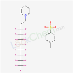 Pyridinium, 1-(3,3,4,4,5,5,6,6,7,7,8,8,9,9,10,10,10-heptadecafluorodecyl)-, salt with 4-methylbenzenesulfonic acid (1:1)