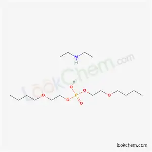 Molecular Structure of 64051-22-5 (diethylammonium bis(2-butoxyethyl) phosphate)