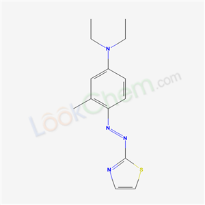 N,N-Diethyl-3-methyl-4-[(2-thiazolyl)azo]benzenamine