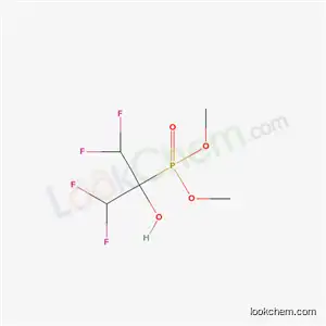 Molecular Structure of 813-84-3 (dimethyl (1,1,3,3-tetrafluoro-2-hydroxypropan-2-yl)phosphonate)