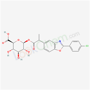benoxaprofen glucuronide(67472-42-8)