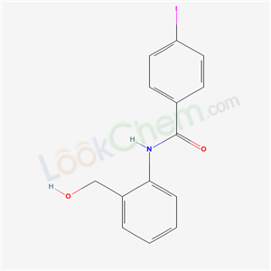 6184-03-8,N-[2-(hydroxymethyl)phenyl]-4-iodobenzamide,