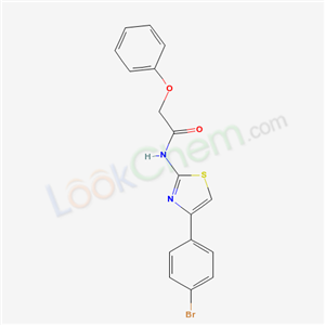 5799-41-7,N-[4-(4-bromophenyl)-1,3-thiazol-2-yl]-2-phenoxyacetamide,