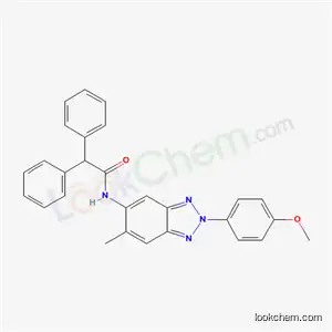 N-[2-(4-Methoxyphenyl)-6-methyl-2H-benzotriazol-5-yl]-2,2-diphenylacetamide