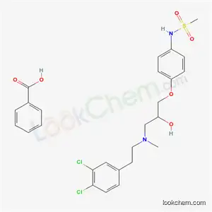 Molecular Structure of 178894-81-0 (1-(4-METHANESULFONAMIDOPHENOXY)-3-(N-METHYL-3,4-DICHLOROPHENYLETHYLAMINO)-2-PROPANOL HYDROCHLORIDE)