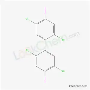 Molecular Structure of 36649-77-1 (1,4-dichloro-2-(2,5-dichloro-4-iodo-phenyl)-5-iodo-benzene)
