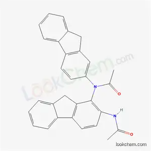 Molecular Structure of 73106-12-4 (N-[2-(acetylamino)-9H-fluoren-1-yl]-N-(9H-fluoren-2-yl)acetamide)