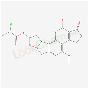 8-DICHLOROACETOXY-9-HYDROXY-8,9-DIHYDRO-AFLATOXIN B1