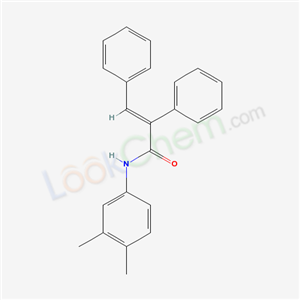 (E)-N-(3,4-dimethylphenyl)-2,3-diphenyl-prop-2-enamide