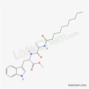 Molecular Structure of 55728-17-1 (methyl N-decanoylalanyltryptophanate)