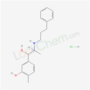 99203-37-9,D,L-5-[1-Hydroxy-2-(3-phenylpropylamino)propyl]-2-methylphenol hydrochloride,