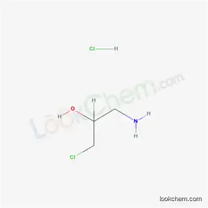 Molecular Structure of 34839-12-8 ((+-)-1-Amino-3-chloro-2-propanol hydrochloride)