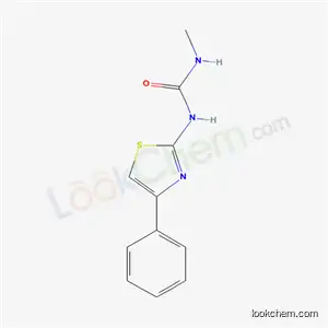 Molecular Structure of 52968-02-2 (1-Methyl-3-(4-phenylthiazol-2-yl)urea)