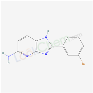 75007-90-8,2-(3-bromophenyl)-1H-imidazo[4,5-b]pyridin-5-amine,