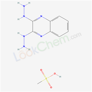 73029-87-5,2,3-dihydrazinylquinoxaline methanesulfonate (1:1),(3-hydrazinylquinoxalin-2-yl)hydrazine; methanesulfonic acid;