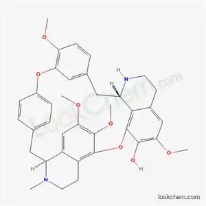 (3S,22S)-10,11,16,27-tetramethoxy-4-methyl-13,29-dioxa-4,21-diazaheptacyclo[28.2.2.1~14,18~.1~24,28~.0~3,8~.0~7,12~.0~22,36~]hexatriaconta-1(32),7,9,11,14(36),15,17,24(35),25,27,30,33-dodecaen-15-ol (non-preferred name)