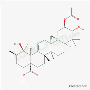 methyl (2alpha,3beta,5xi,18alpha)-2-(acetyloxy)-3,19-dihydroxyurs-12-en-28-oate