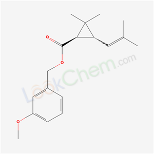 82488-12-8,3-methoxybenzyl (1R,3R)-2,2-dimethyl-3-(2-methylprop-1-en-1-yl)cyclopropanecarboxylate,