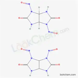 Molecular Structure of 157203-19-5 (dinitrosoglycolurile)