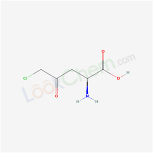 L-Norvaline, 5-chloro-4-oxo-