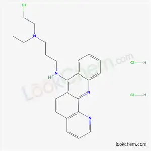 Molecular Structure of 39013-93-9 (7-((3-((2-CHLOROETHYL)ETHYLAMINO)-PROPYL)AMINO)BENZO(b) (1,10)PHEN-ANTHROLINE DIHYDROCHLORIDE			)