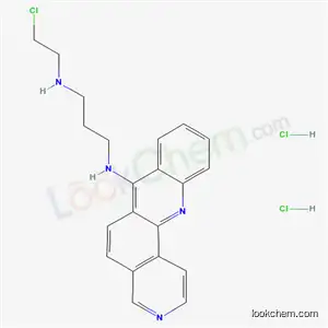 Molecular Structure of 38915-61-6 (7-((3-((2-CHLOROETHYL)AMINO)PROPYL)-AMINO)BENZO(b)(1,10)PHENANTHROLINE DIHYDROCHLORIDE			)