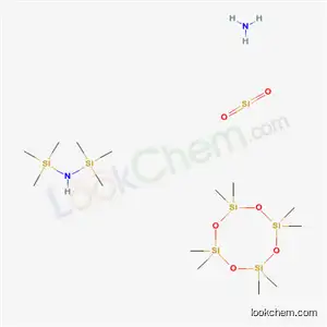 Molecular Structure of 68937-51-9 (Silanamine, 1,1,1-trimethyl-N-(trimethylsilyl)-, reaction products with ammonia, octamethylcyclotetrasiloxane and silica)