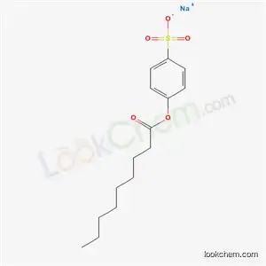 Molecular Structure of 89740-11-4 (Sodium 4-pelargonyloxybenzenesulfonate)