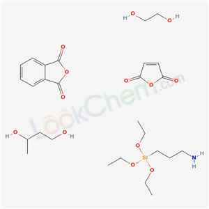 102783-83-5,1,3-Isobenzofurandione, polymer with 1,3-butanediol, 1,2-ethanedioland 2,5-furandione, reaction products with 3-(triethoxysilyl)-1-propanamine,