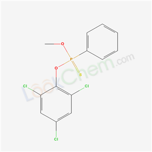 3587-02-8,O-Methyl O-(2,4,6-trichlorophenyl) phenylphosphonothioate,