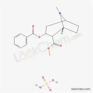 Molecular Structure of 5913-65-5 (Cocaine sulfate)