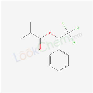 72929-02-3,2,2,2-Trichloro-1-phenylethyl isobutyrate,2,2,2-trichloro-1-phenylethyl 2-methylpropanoate;2,2,2-Trichloro-1-phenylethyl isobutyrate;EINECS 277-100-8;